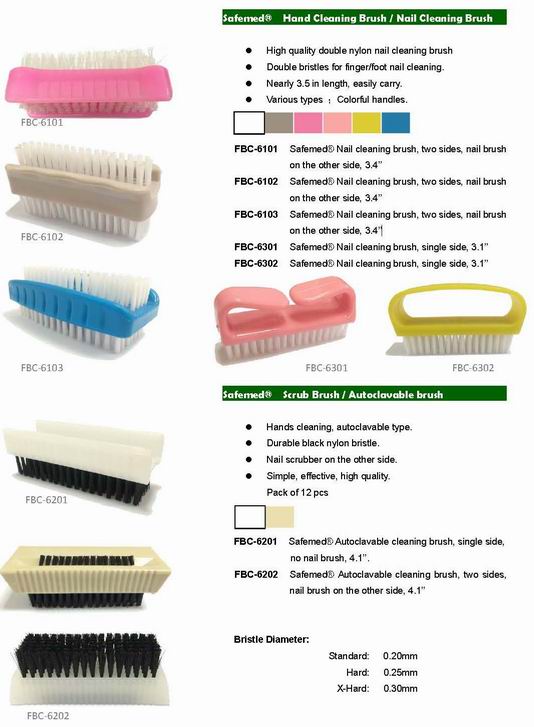 surgical brush, nail brush